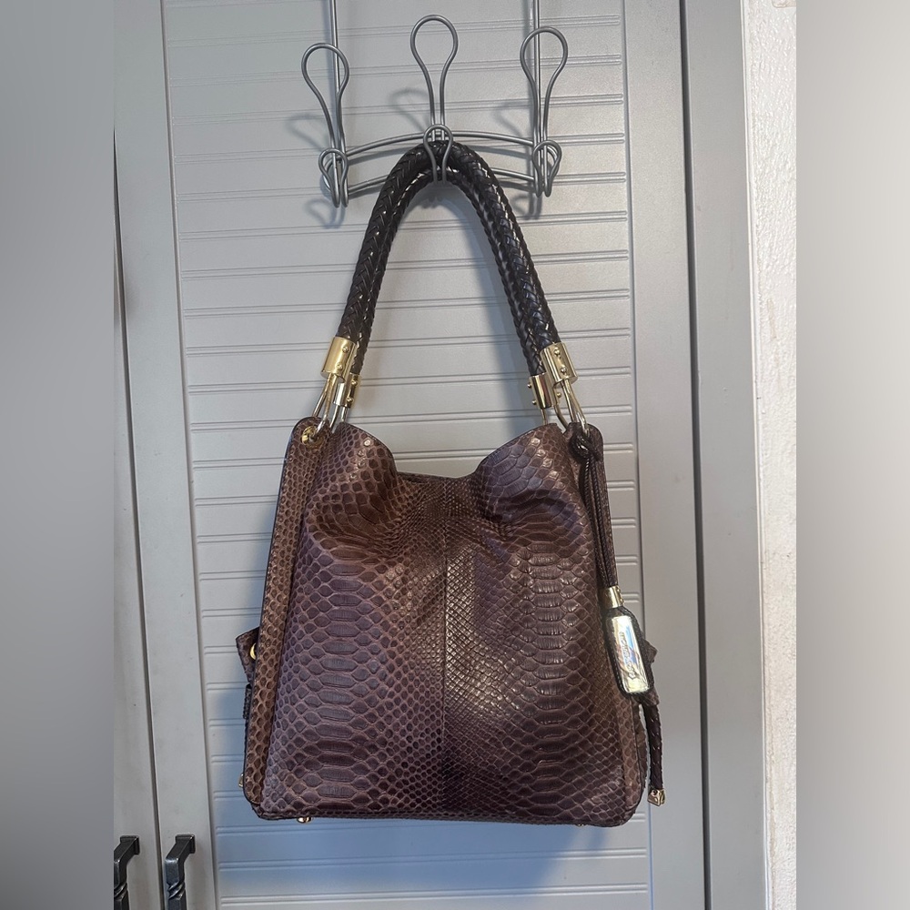 Michael Kors *RARE* Collection Python Skorpios Runway Line Hobo Bag MSRP:$2,795